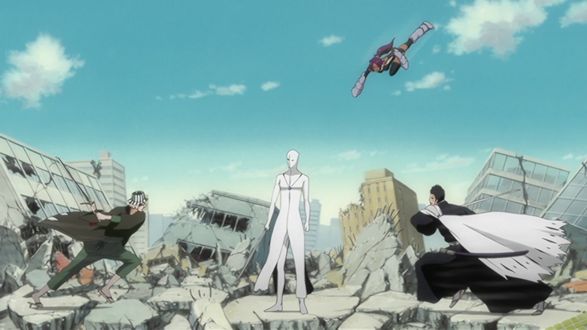 Bleach Ep 300: Aizen Appears! Ichigo's Objective @ 00:21:43