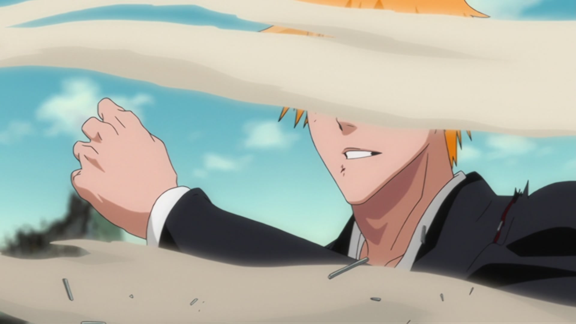 Bleach Ep 301: The Final Trump Card! Ichigo's Resolve @ 00:02:03