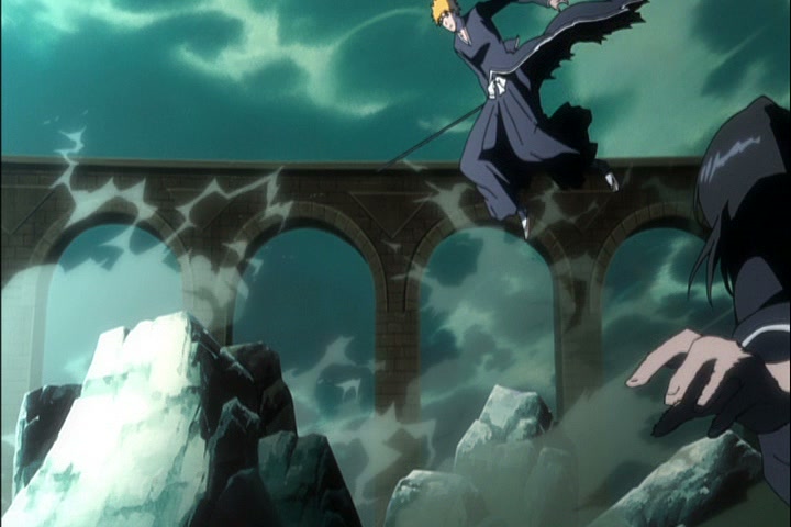 Bleach Ep 319: Ichigo's Capture Net! Escape From Soul Society! @ 00:09:11