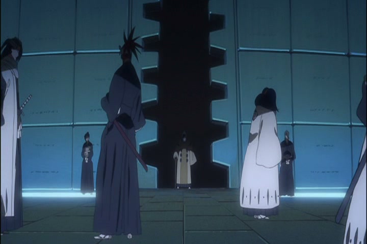 Bleach Ep 320: Gotei 13, Gathering in the Real World! @ 00:05:08