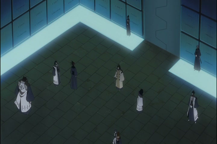 Bleach Ep 320: Gotei 13, Gathering in the Real World! @ 00:05:32
