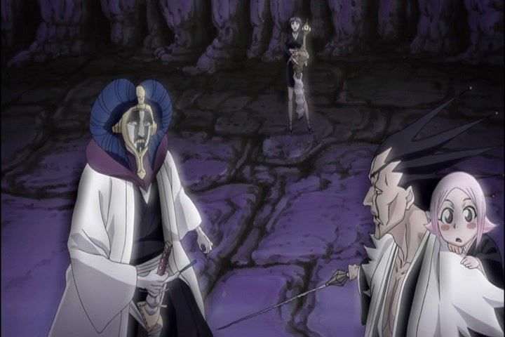 Bleach Ep 320: Gotei 13, Gathering in the Real World! @ 00:07:55