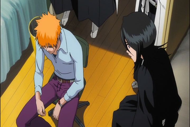 Bleach Ep 320: Gotei 13, Gathering in the Real World! @ 00:08:43
