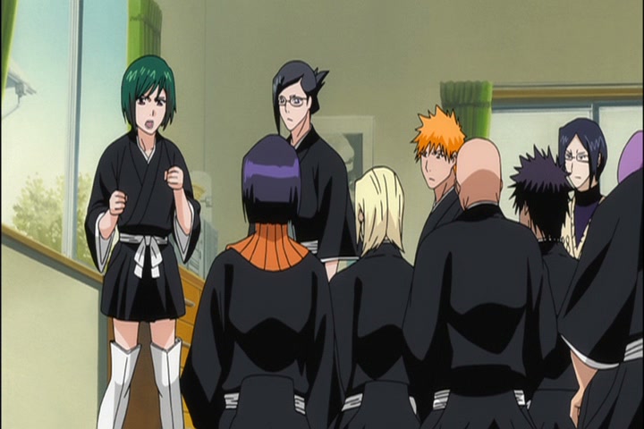 Bleach Ep 331: For the Sake of Fighting! The Awakened Nozomi! @ 00:05:04