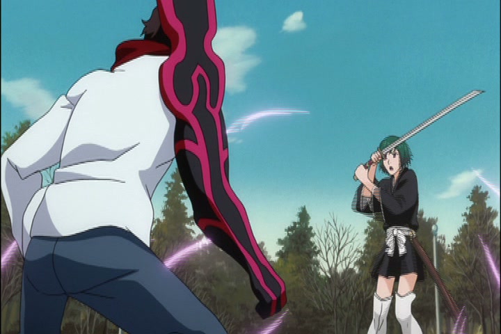 Bleach Ep 331: For the Sake of Fighting! The Awakened Nozomi! @ 00:08:14
