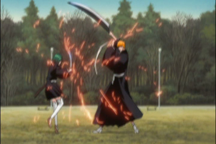 Bleach Ep 331: For the Sake of Fighting! The Awakened Nozomi! @ 00:08:33