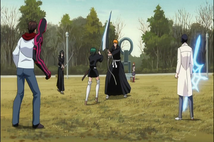 Bleach Ep 331: For the Sake of Fighting! The Awakened Nozomi! @ 00:08:38