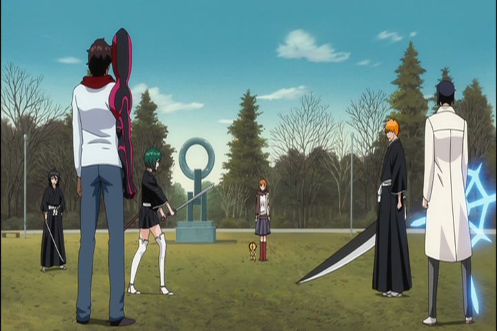 Bleach Ep 331: For the Sake of Fighting! The Awakened Nozomi! @ 00:09:16