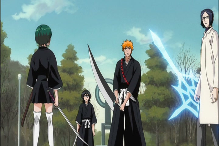 Bleach Ep 331: For the Sake of Fighting! The Awakened Nozomi! @ 00:13:00