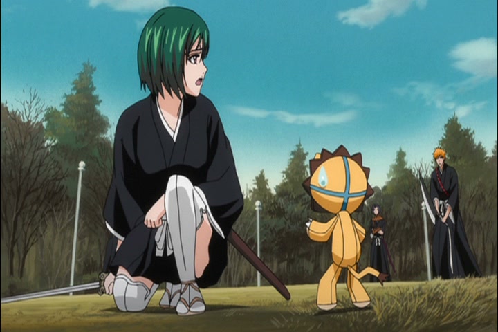 Bleach Ep 331: For the Sake of Fighting! The Awakened Nozomi! @ 00:15:03