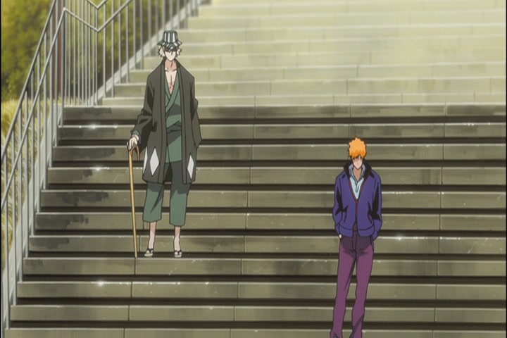 Bleach Ep 335: Hiding in the Dangai? Another Ichigo?! @ 00:07:03