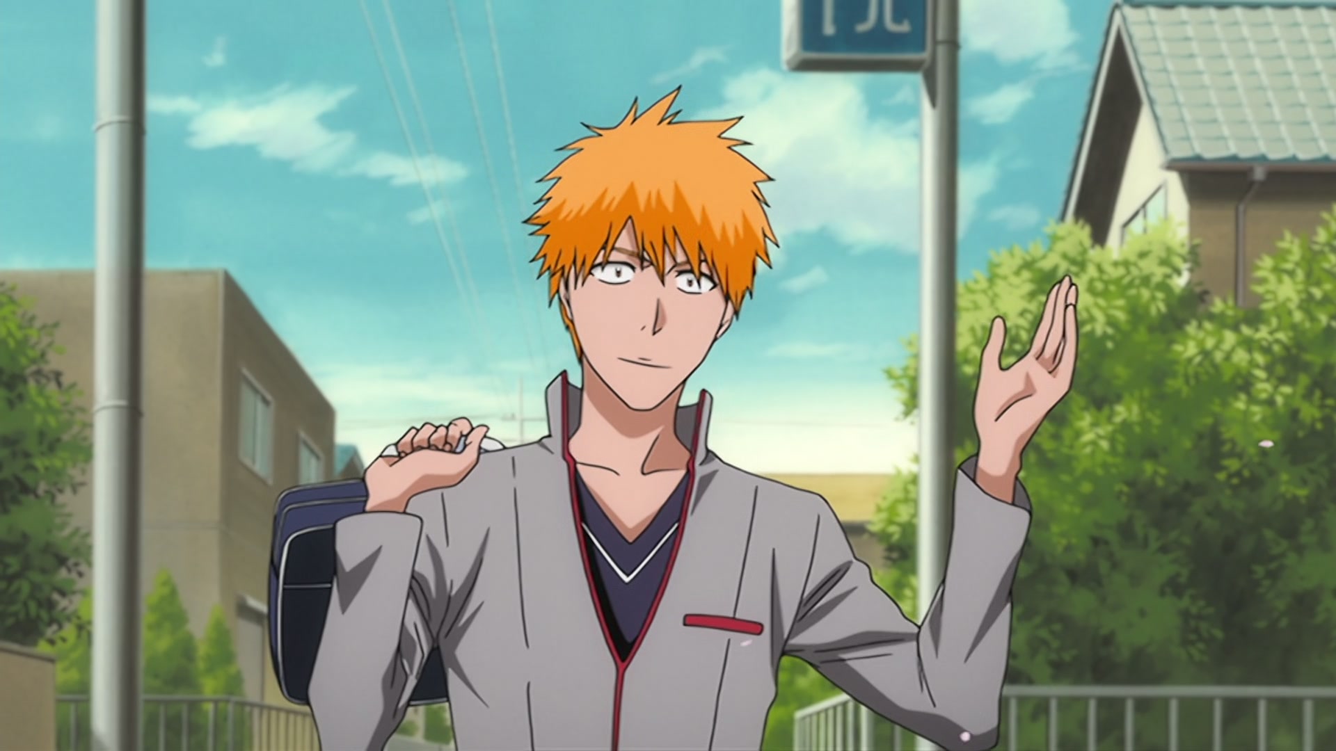 Bleach Ep 343: 3rd Year High School Student! Dressed Up, and a New Chapter Begins! @ 00:04:59