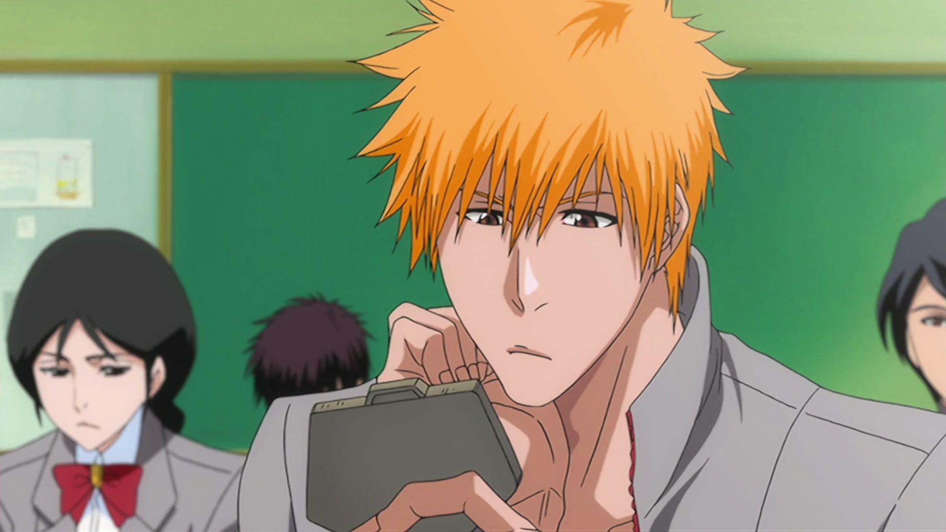 Bleach Ep 343: 3rd Year High School Student! Dressed Up, and a New Chapter Begins! @ 00:06:39