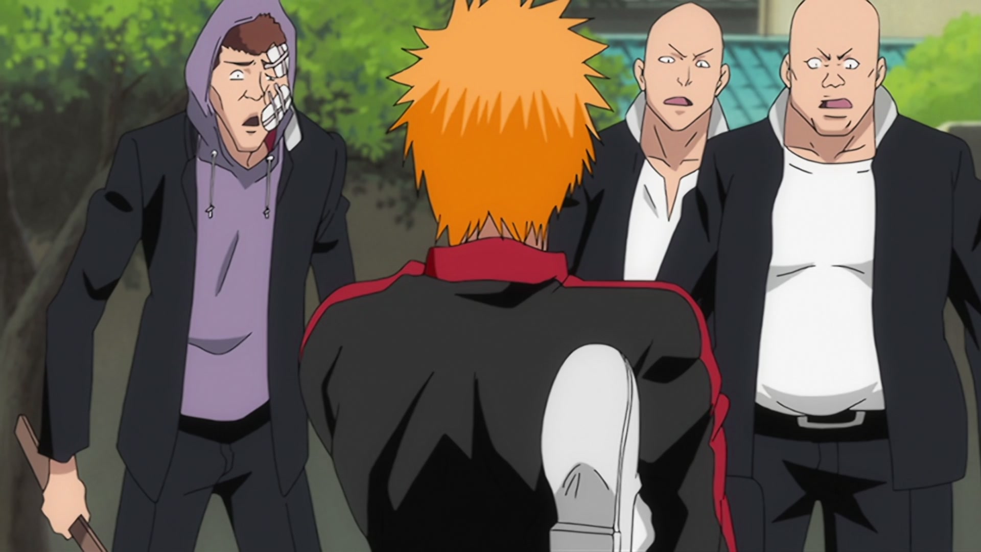 Bleach Ep 344: A Dispute in School?! Ichigo and Uryu, Fight Together! @ 00:03:05