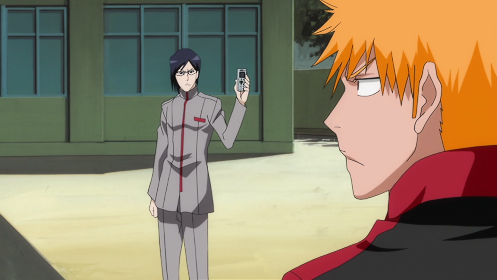 Bleach Ep 344: A Dispute in School?! Ichigo and Uryu, Fight Together! @ 00:04:44