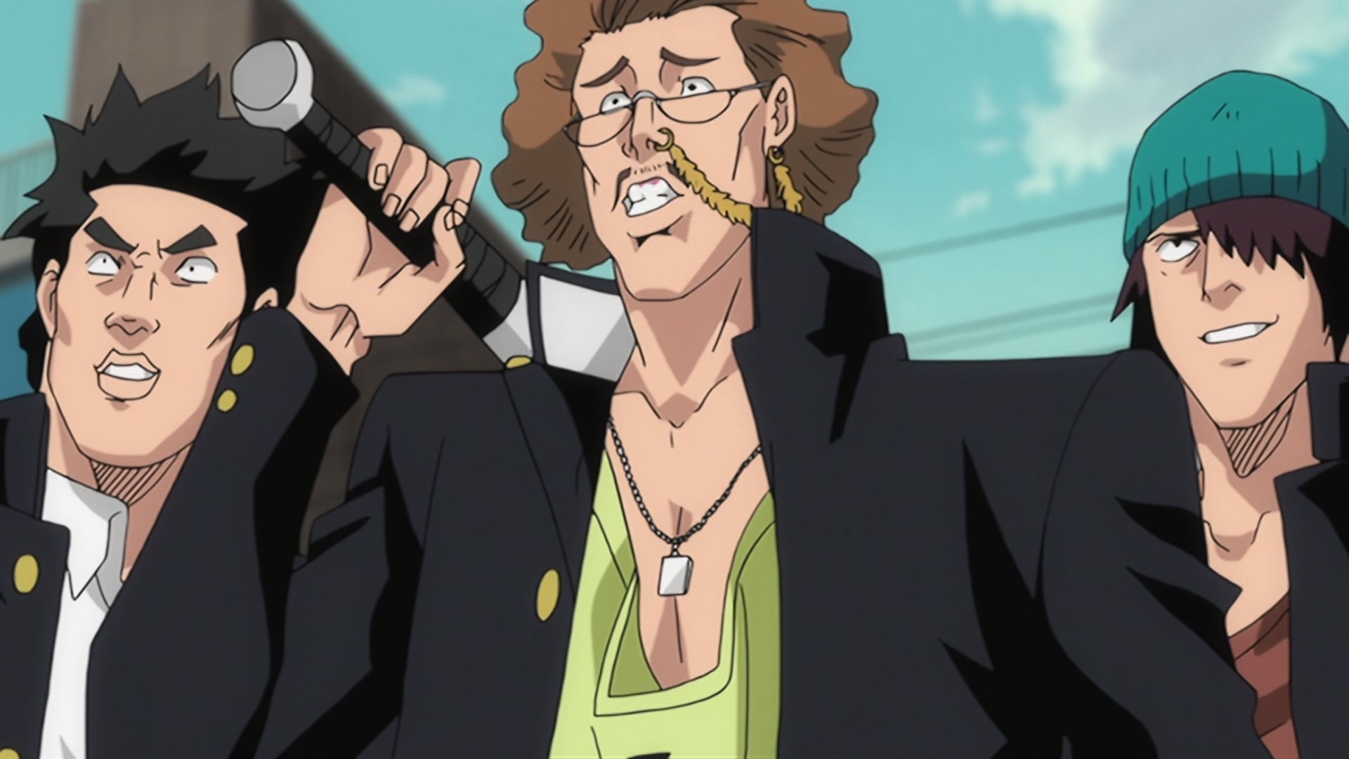Bleach Ep 344: A Dispute in School?! Ichigo and Uryu, Fight Together! @ 00:04:59