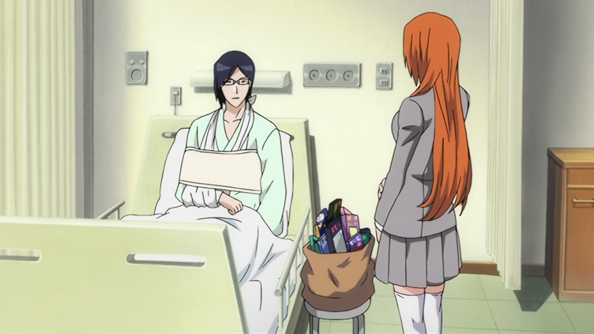 Bleach Ep 347: A Crisis Sneaking up on the Kurosaki Family?! Ichigo's Confusion! @ 00:06:53