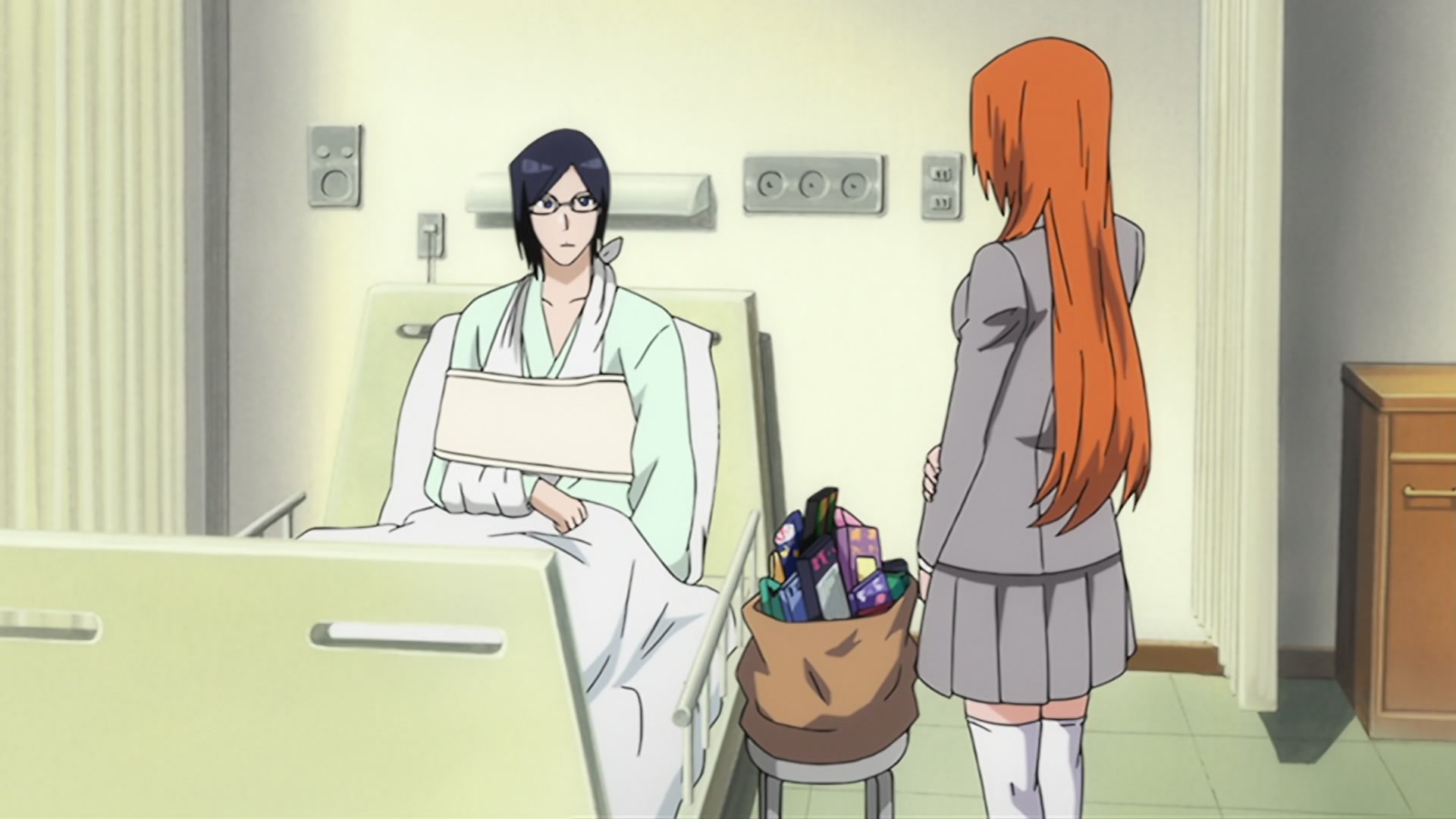 Bleach Ep 347: A Crisis Sneaking up on the Kurosaki Family?! Ichigo's Confusion! @ 00:07:07