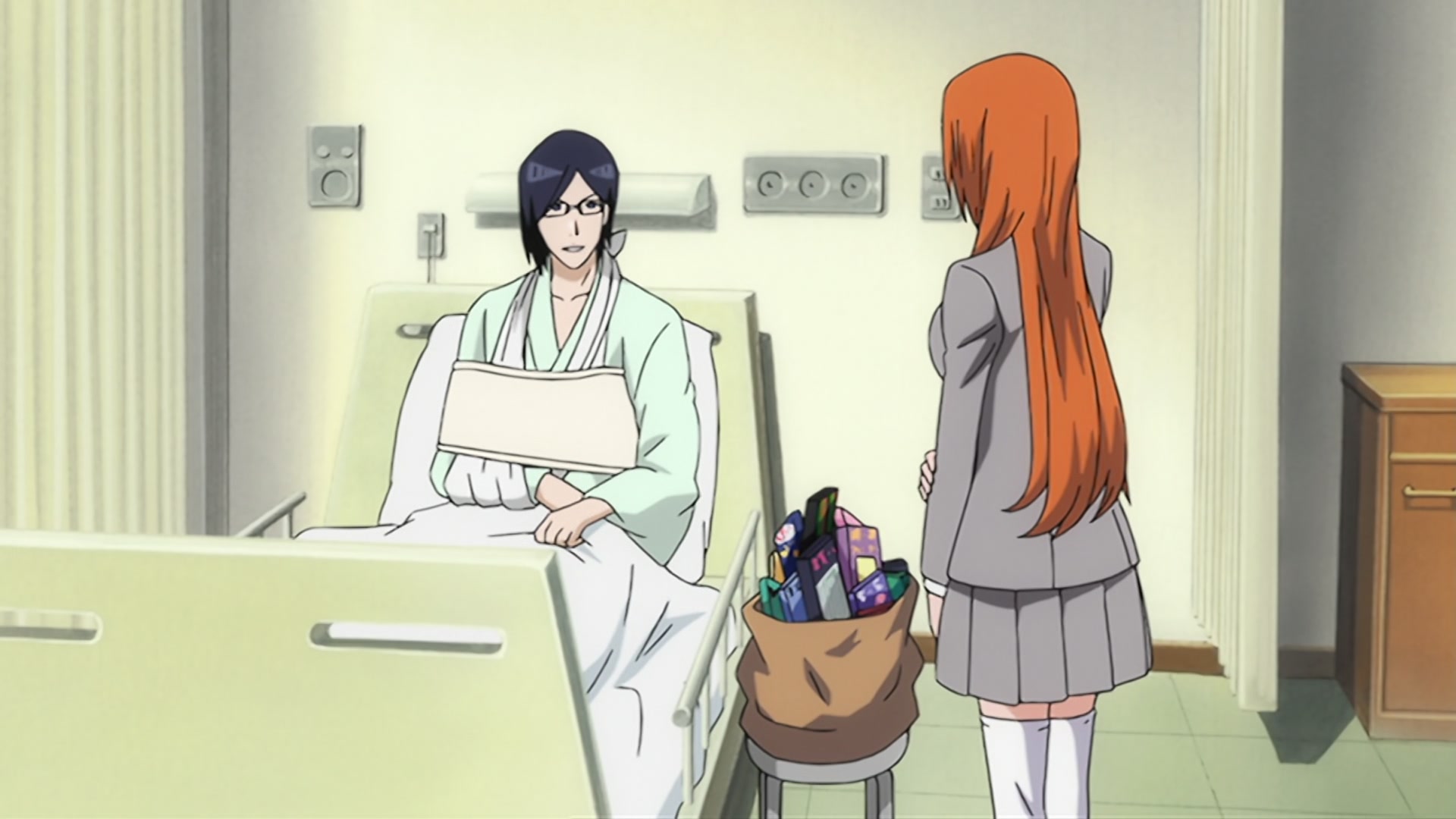 Bleach Ep 347: A Crisis Sneaking up on the Kurosaki Family?! Ichigo's Confusion! @ 00:07:36