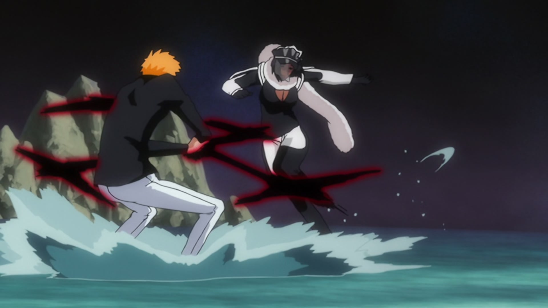 Bleach Ep 352: Tsukishima Attacks! The Training Has Been Aborted @ 00:06:15