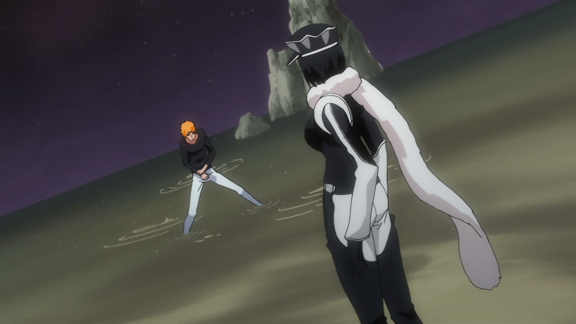Bleach Ep 352: Tsukishima Attacks! The Training Has Been Aborted @ 00:08:38