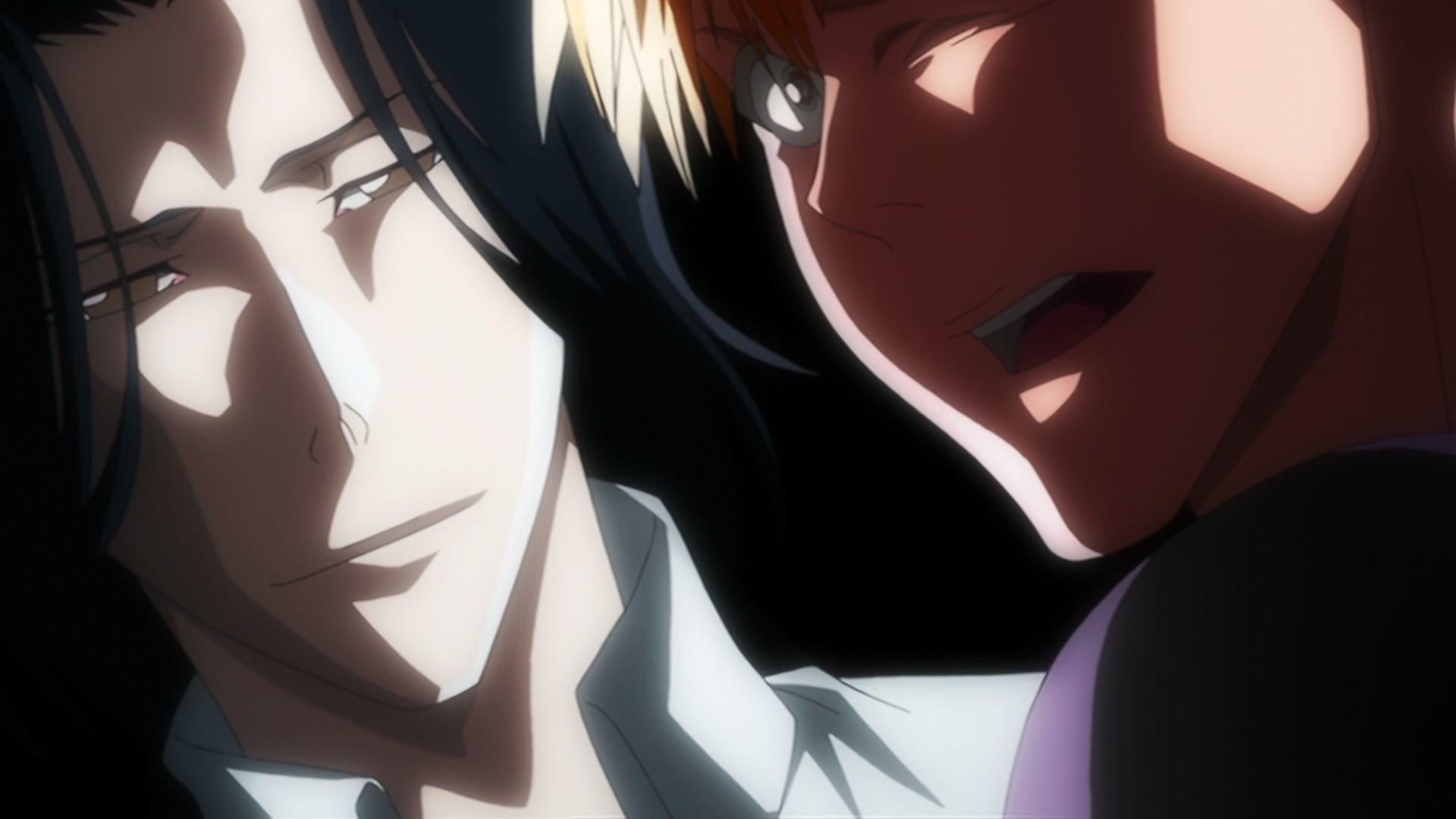 Bleach Ep 359: The Sorrowful Battle! Ichigo vs. Sado & Orihime @ 00:02:55