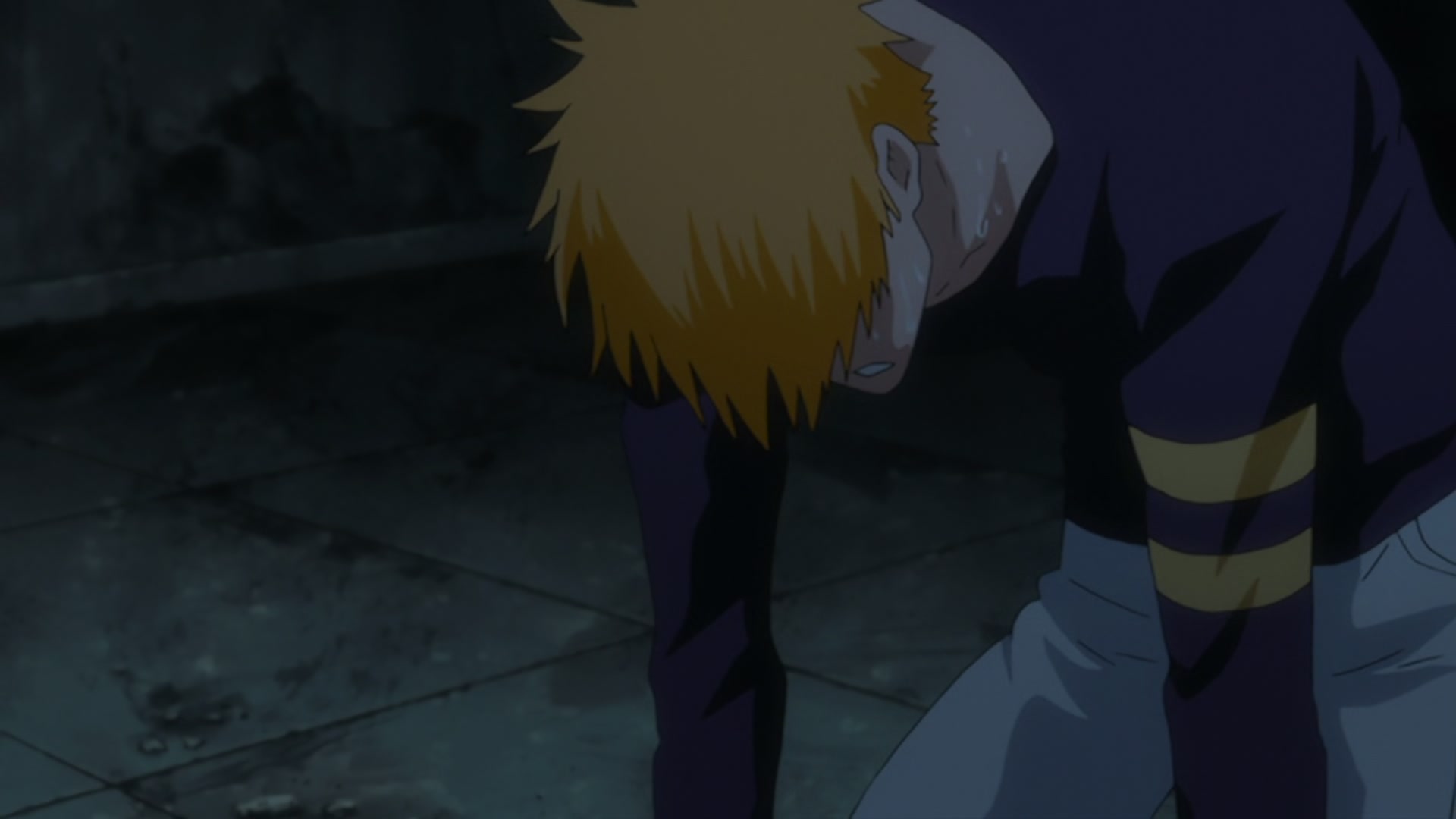Bleach Ep 359: The Sorrowful Battle! Ichigo vs. Sado & Orihime @ 00:05:37