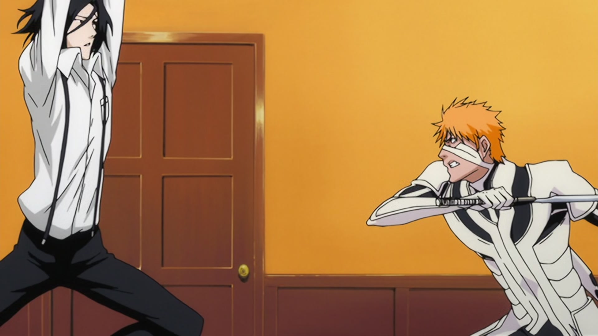 Bleach Ep 360: Ichigo vs. Uryu?! Who is the Traitor! @ 00:02:46