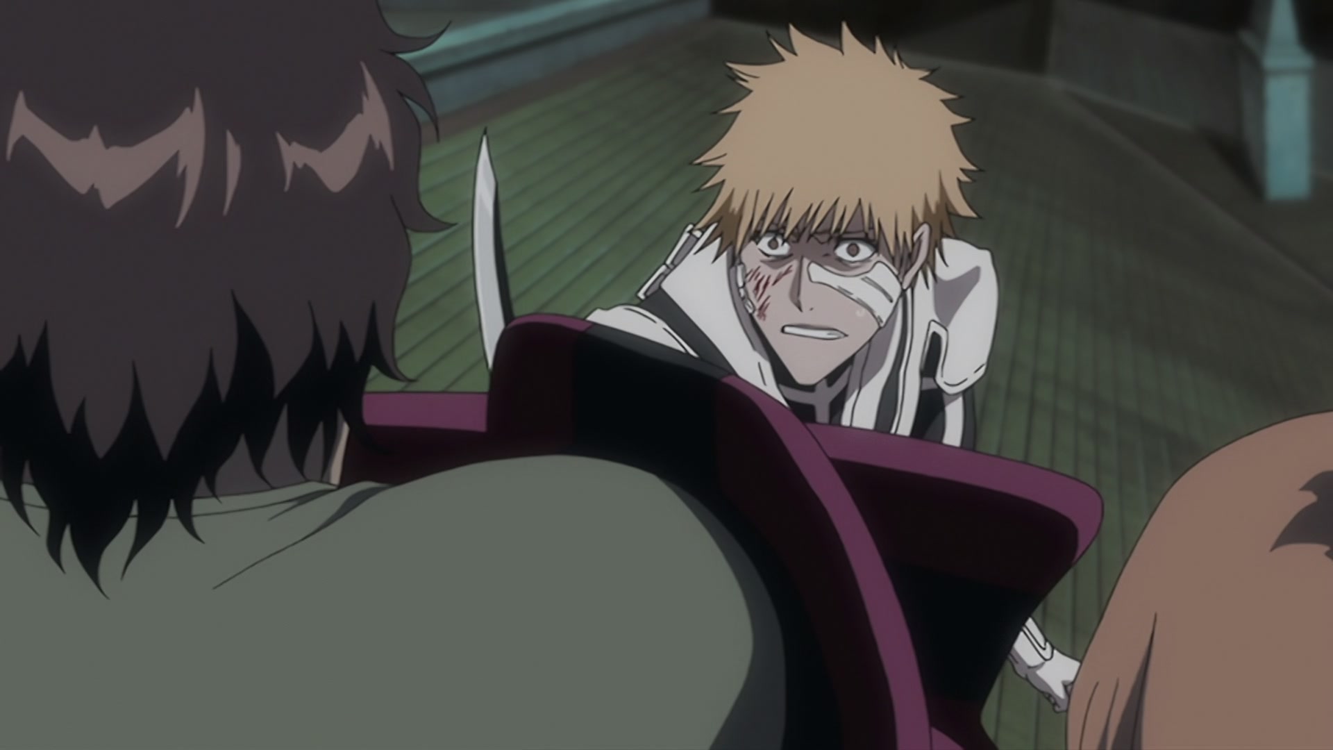 Bleach Ep 360: Ichigo vs. Uryu?! Who is the Traitor! @ 00:14:15