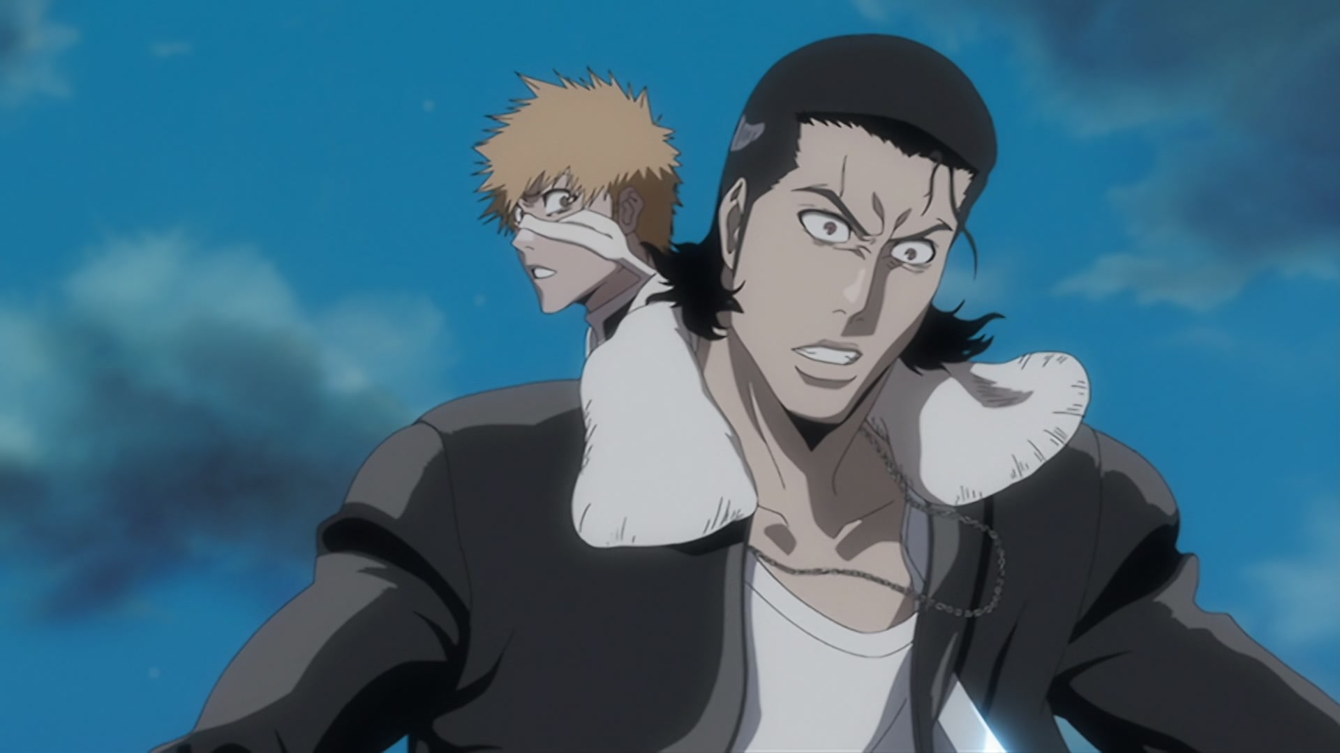 Bleach Ep 360: Ichigo vs. Uryu?! Who is the Traitor! @ 00:15:07