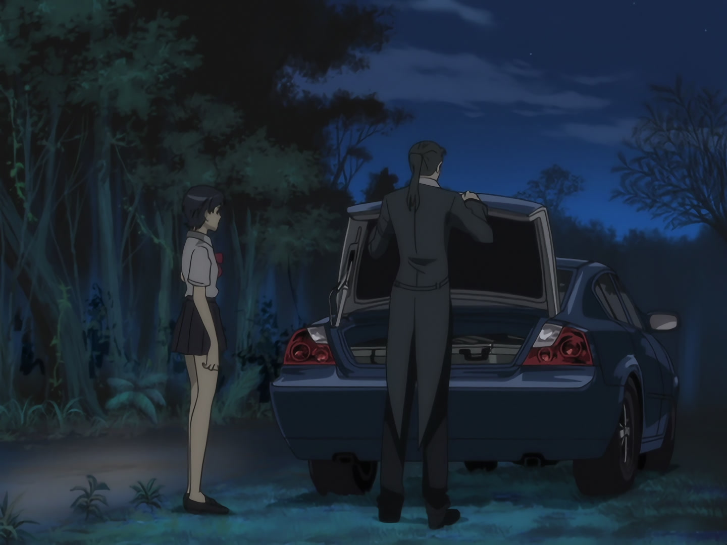 Blood+ — Ep 5: Beyond the Dark Forest @ 17:53