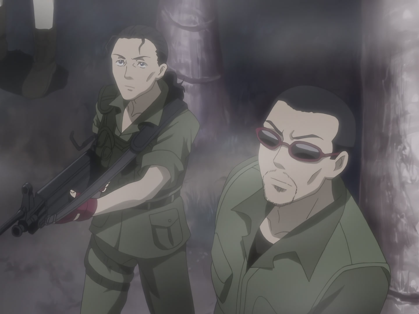 Blood+ Ep 12: Lured by the White Mist @ 17:14