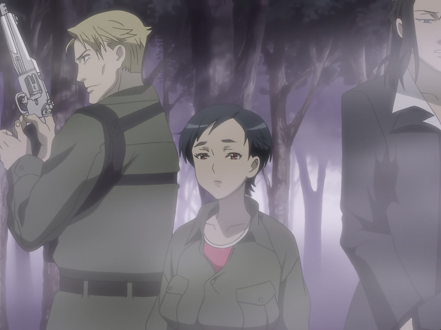 Blood+ Ep 12: Lured by the White Mist @ 17:30