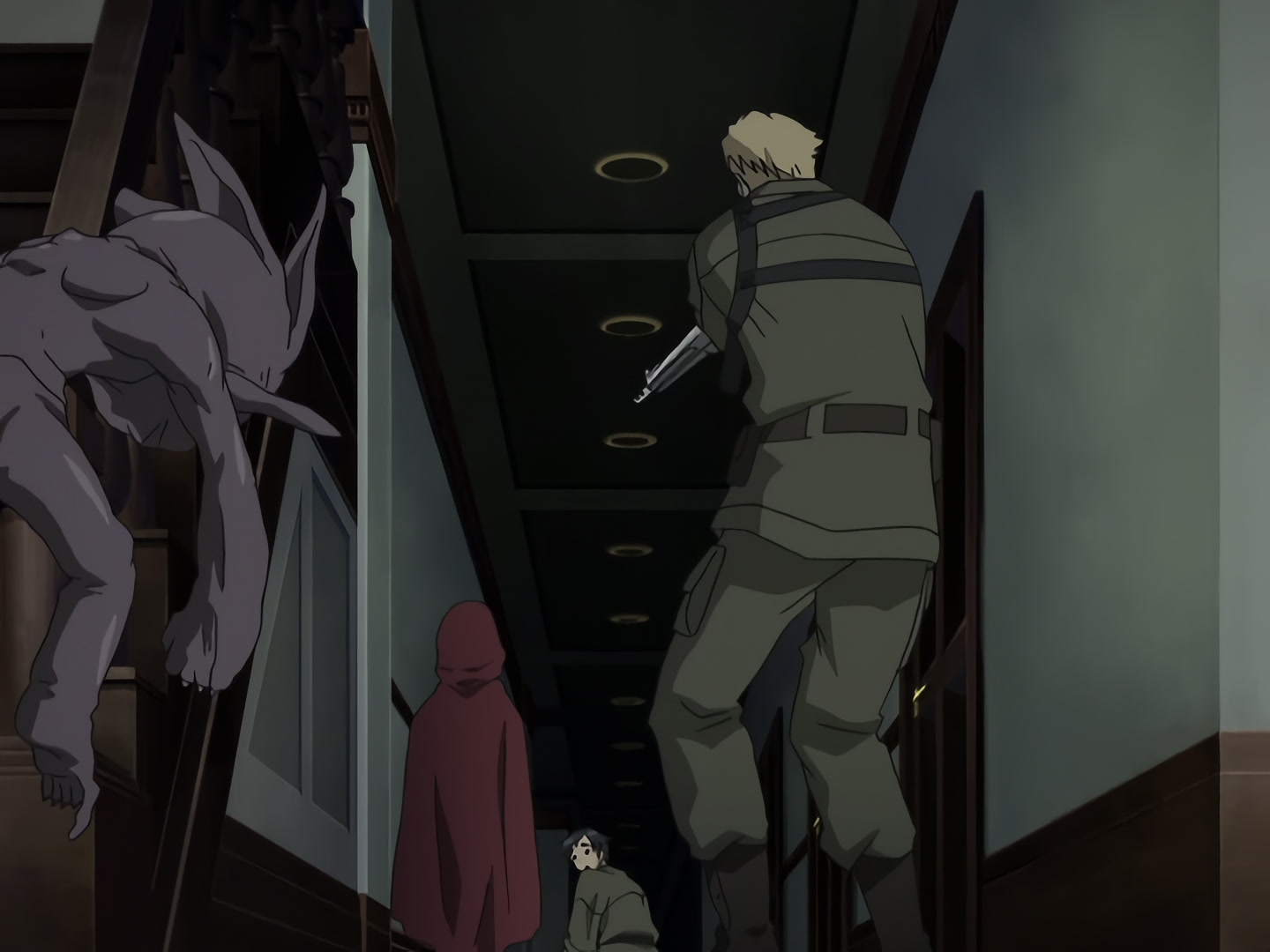 Blood+ Ep 12: Lured by the White Mist @ 20:56