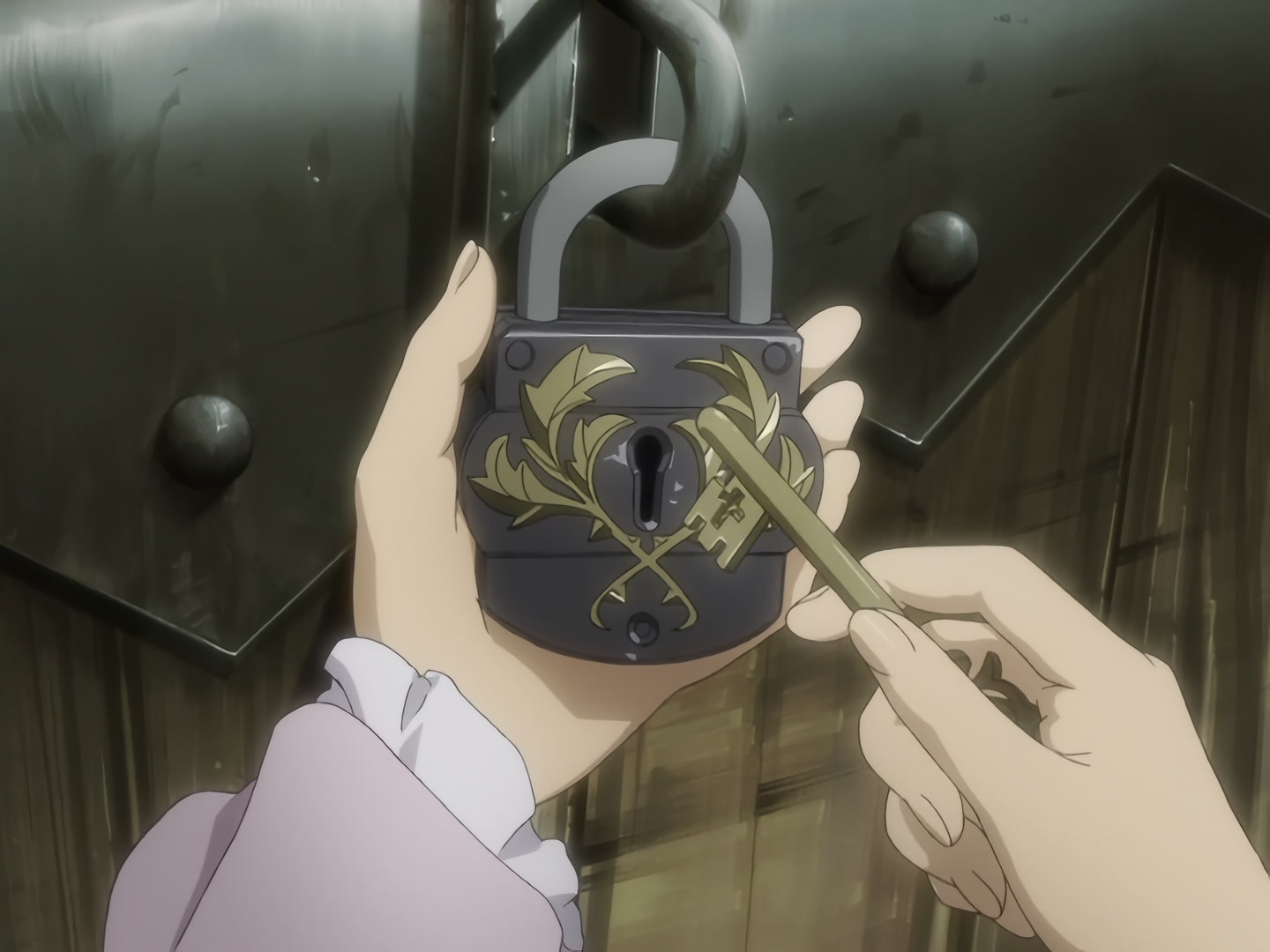 Blood+ Ep 24: Airy Singing Voice @ 05:55