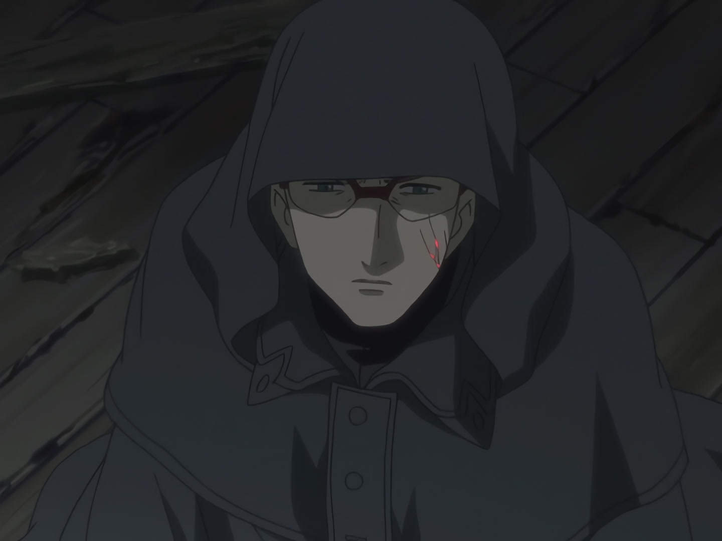 Blood+ Ep 45: Turn the Palm of Your Hand Toward the Sun @ 14:00