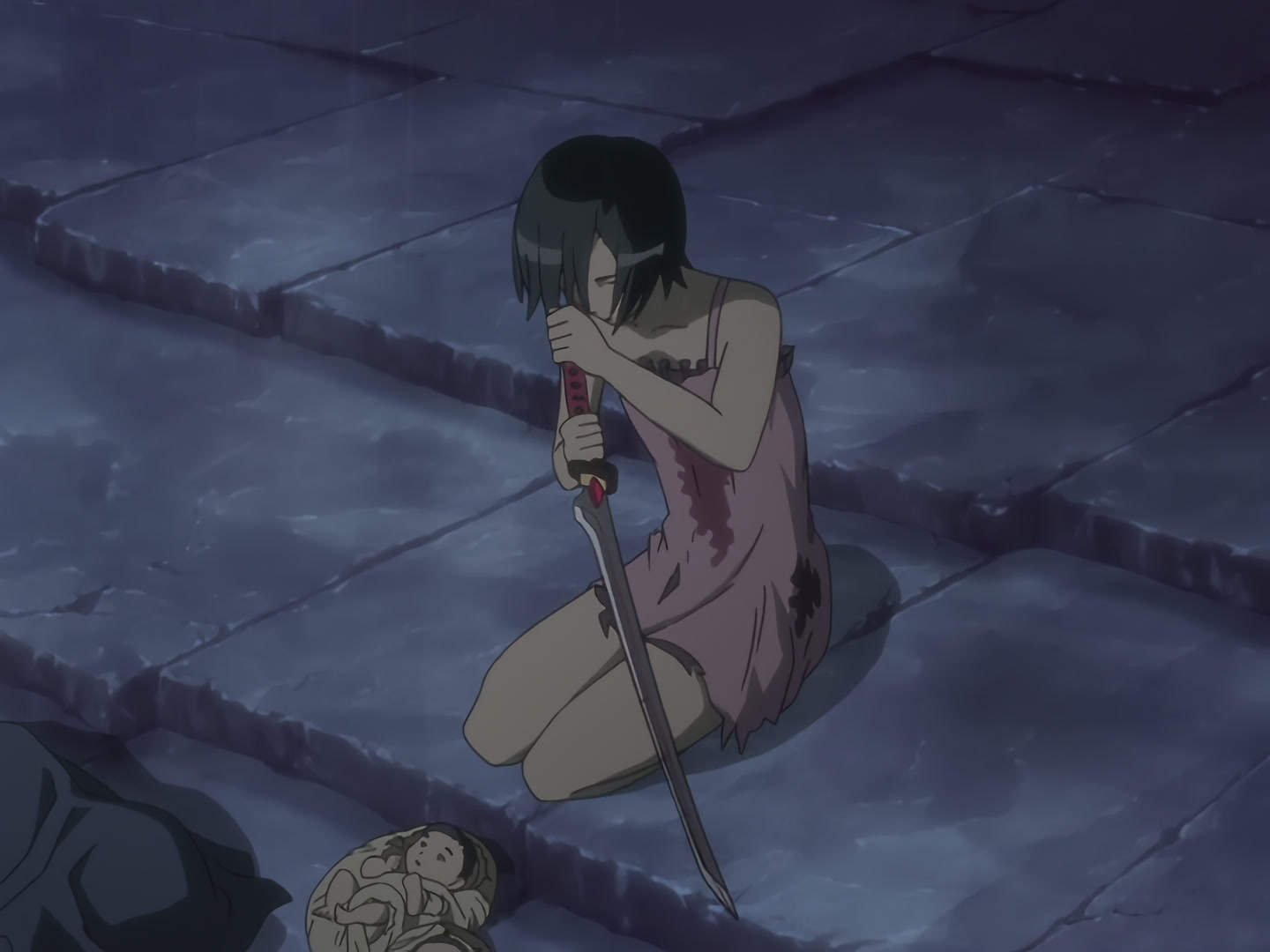 Blood+ Ep 50: Nankurunaisa @ 04:33