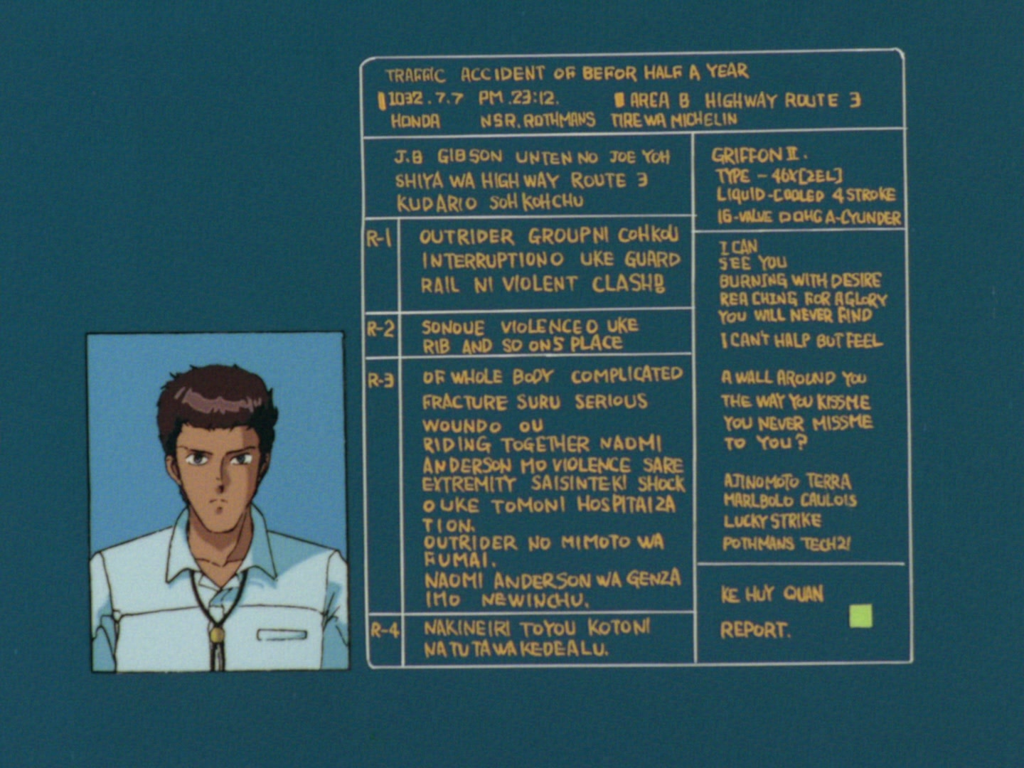 Bubblegum Crisis Ep 4: Revenge Road @ 16:05