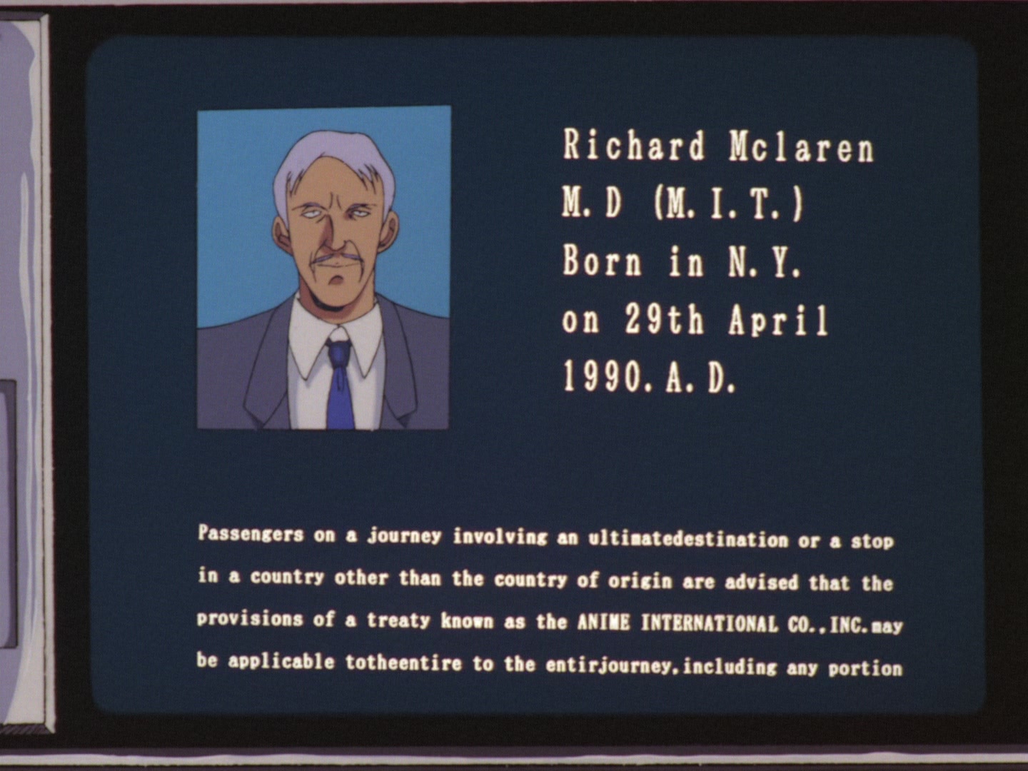 Bubblegum Crisis Ep 7: Double Vision @ 20:23