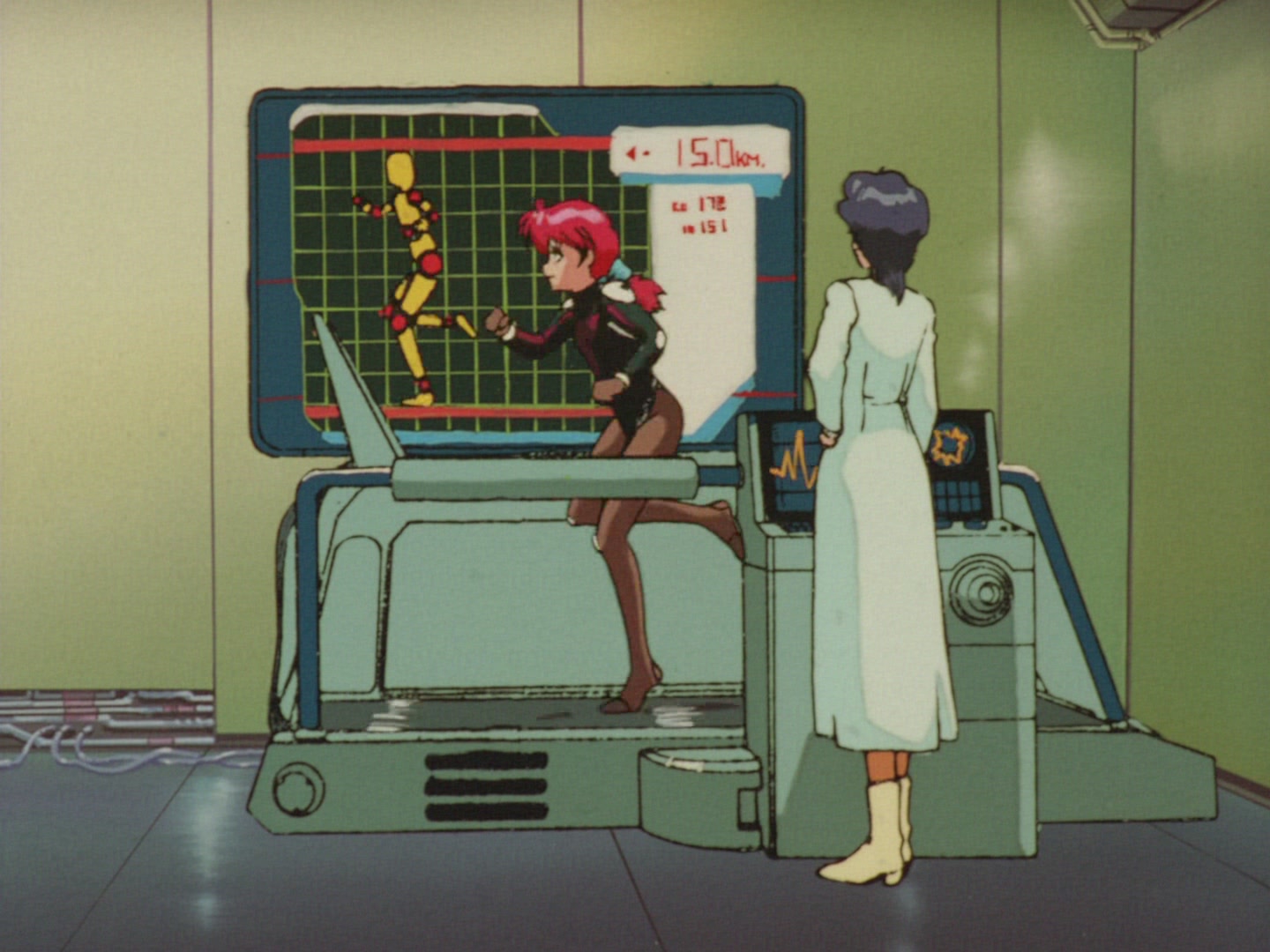 Bubblegum Crisis Ep 8: Scoop Chase @ 18:15