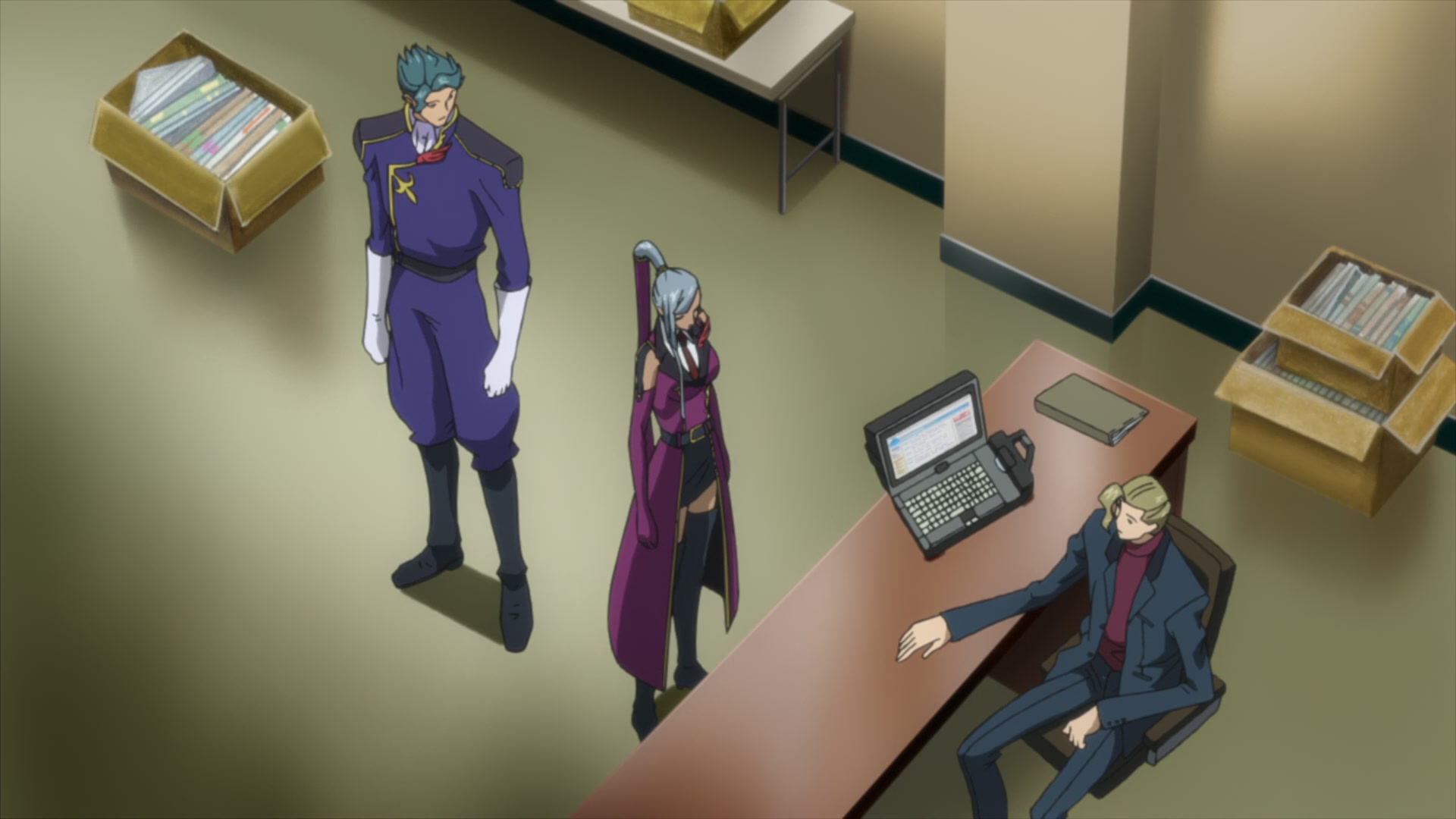 Code Geass Ep 10: Guren Dances @ 00:03:37