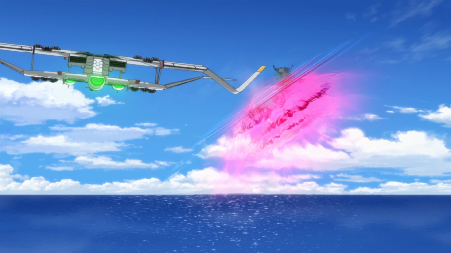 Code Geass Ep 31: Pacific Ocean Siege Battle @ 00:19:56