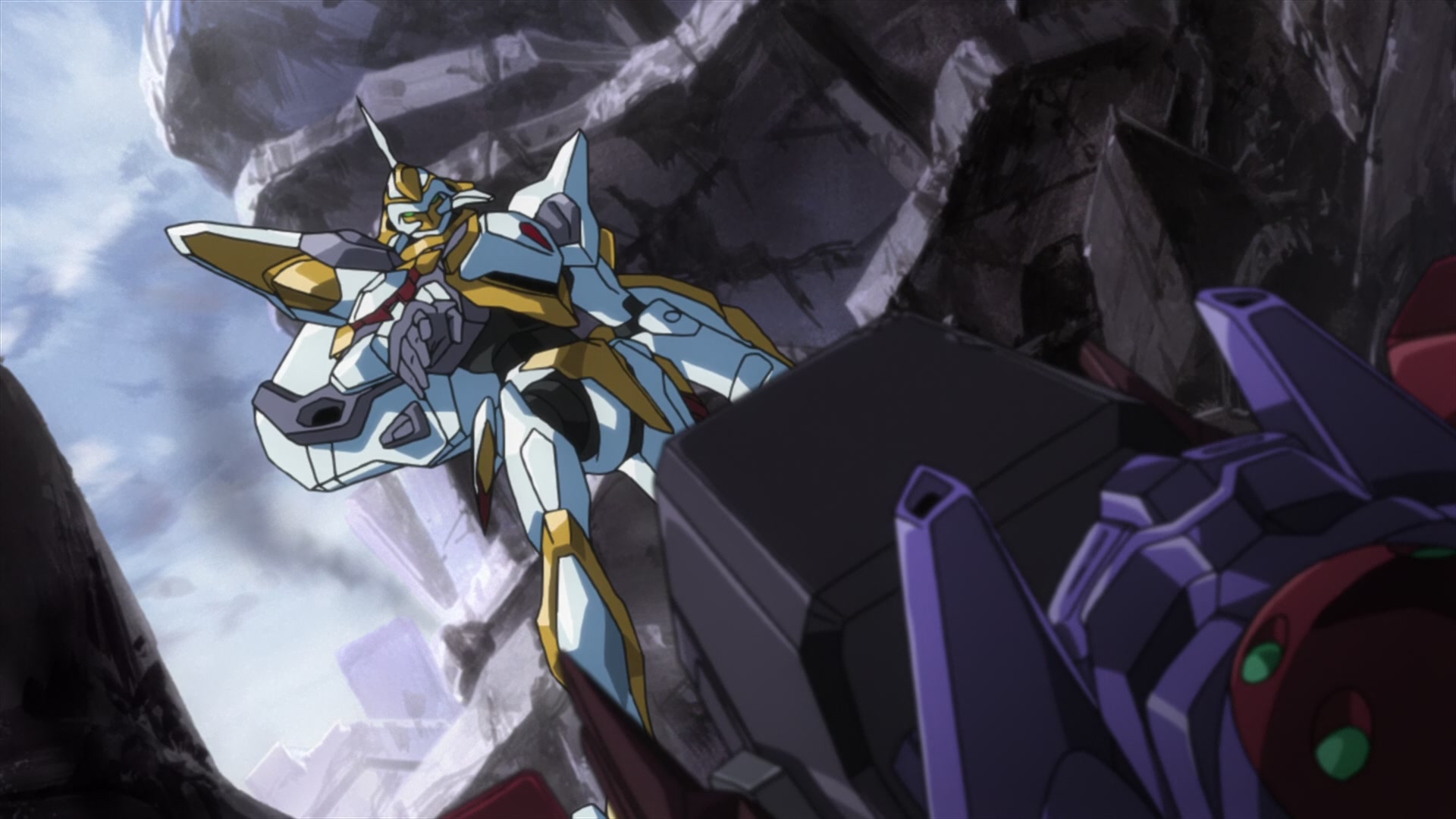 Code Geass Ep 2: The White Knight Awakens @ 18:28