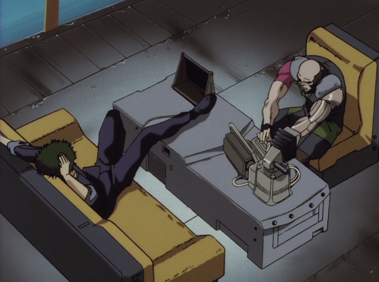 Cowboy Bebop — Ep 3: Honky Tonk Women @ 13:42