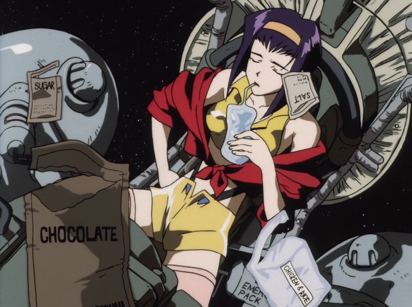 Cowboy Bebop — Ep 4: Gateway Shuffle @ 01:47