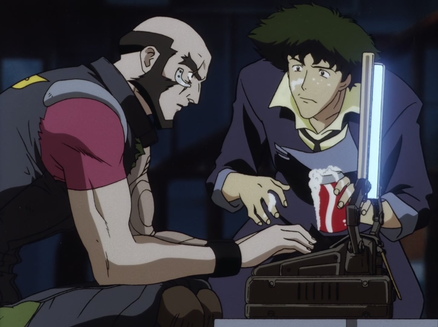 Cowboy Bebop — Ep 4: Gateway Shuffle @ 08:12