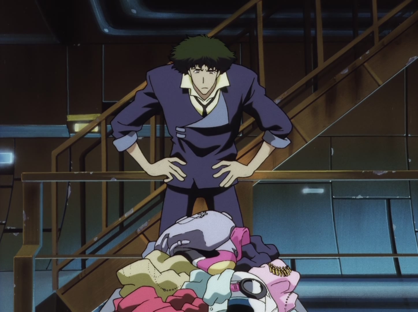 Cowboy Bebop — Ep 4: Gateway Shuffle @ 11:03