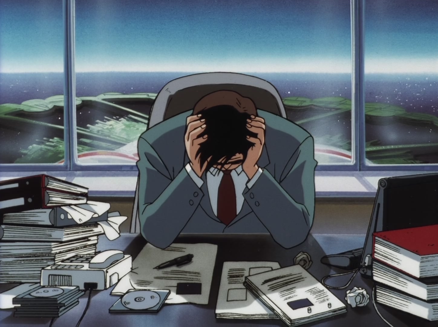 Cowboy Bebop — Ep 4: Gateway Shuffle @ 11:20