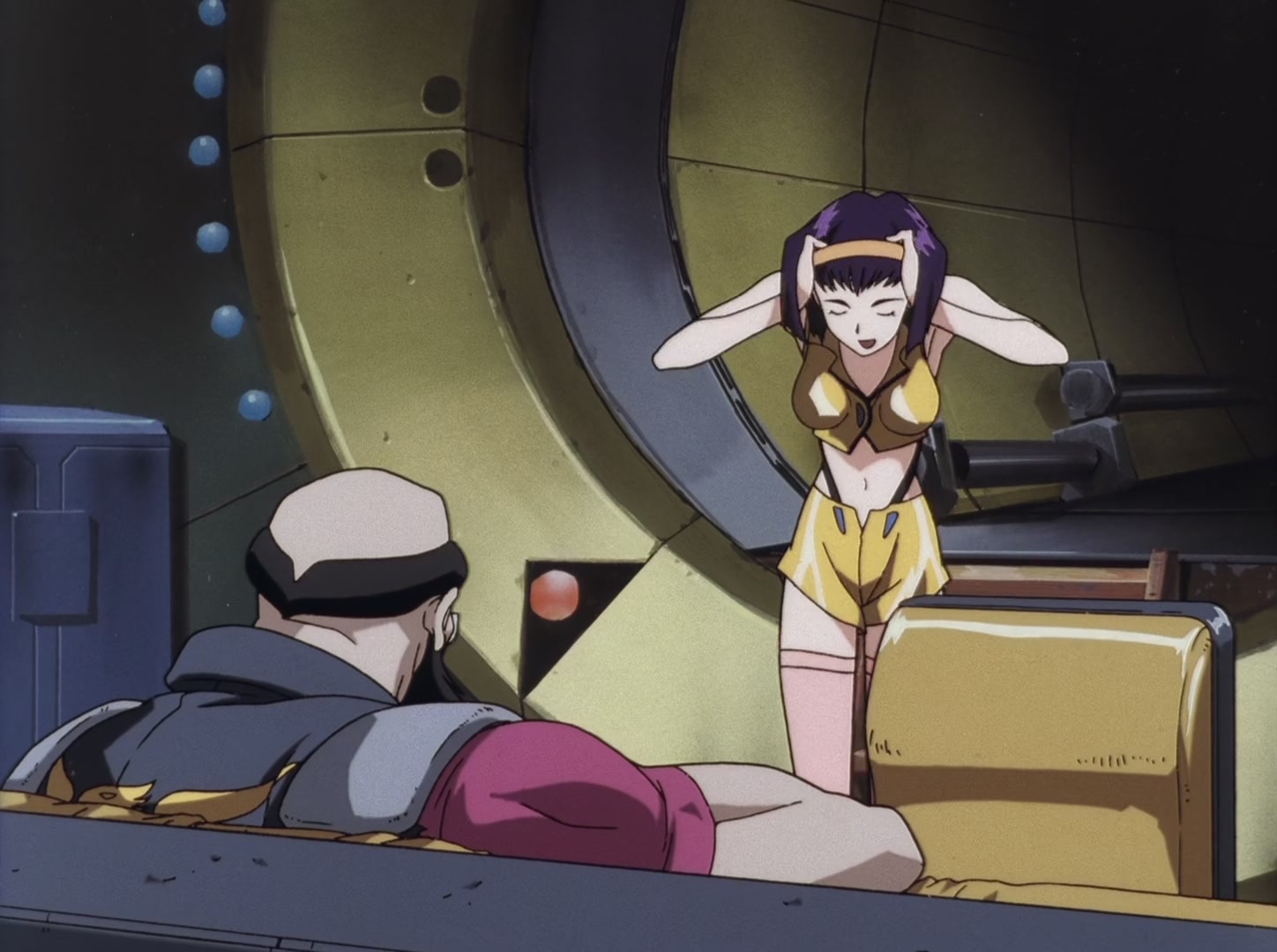 Cowboy Bebop Ep 9: Jamming with Edward @ 04:48