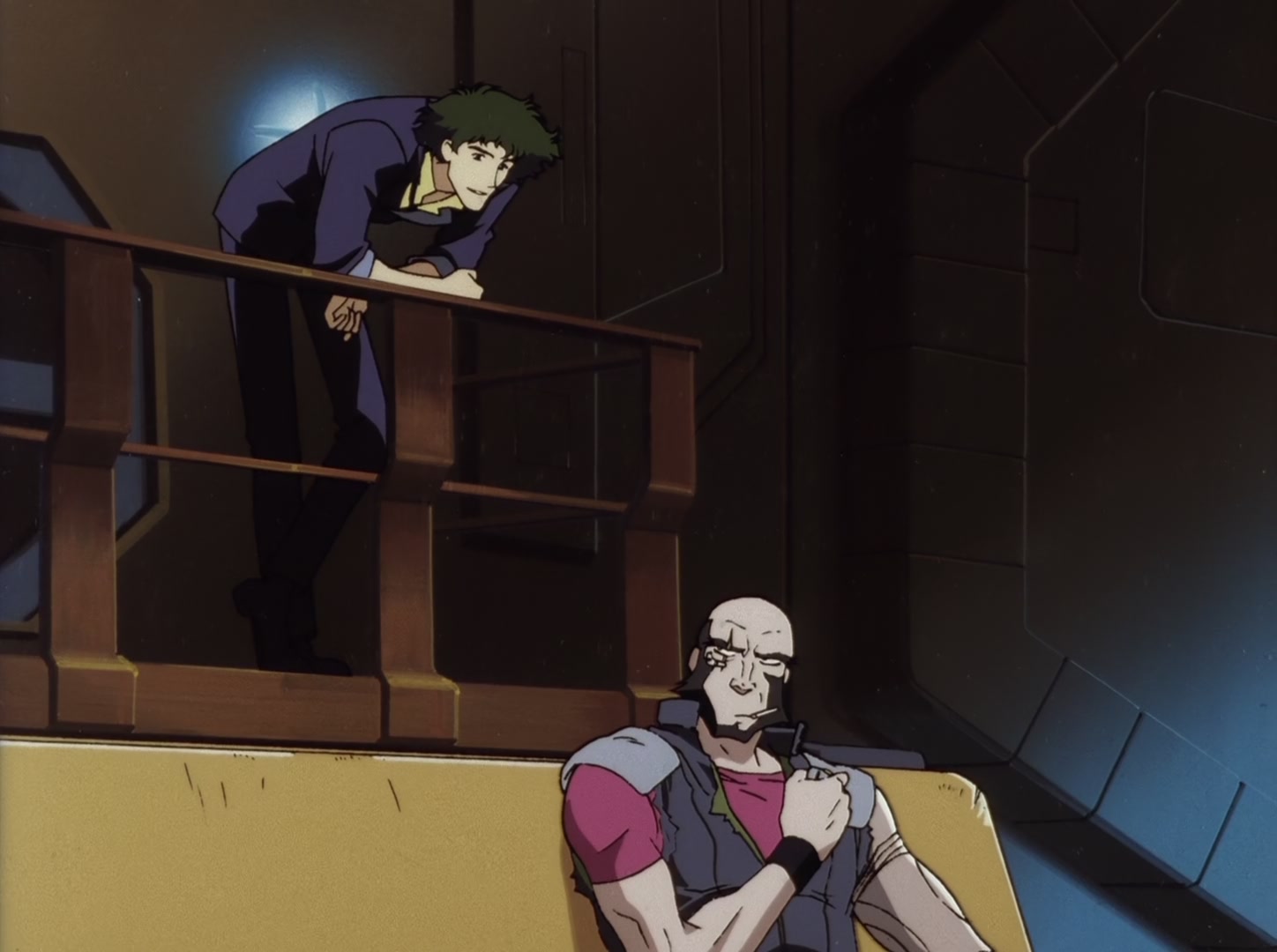 Cowboy Bebop Ep 9: Jamming with Edward @ 05:38
